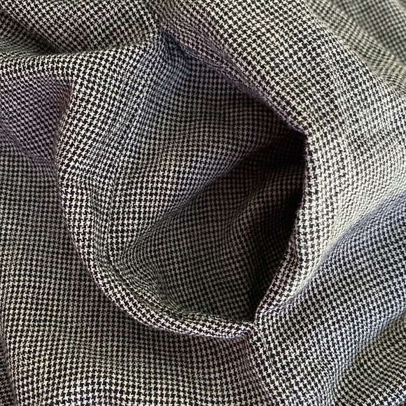 6397 Oversized Houndstooth Shirtdress - Picture 9 of 11